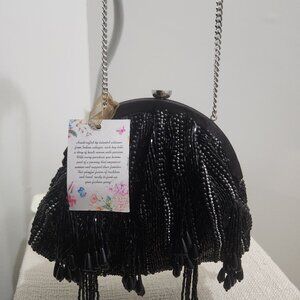 Black beaded beauty